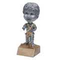 Male Karate Bobble Head - 6"